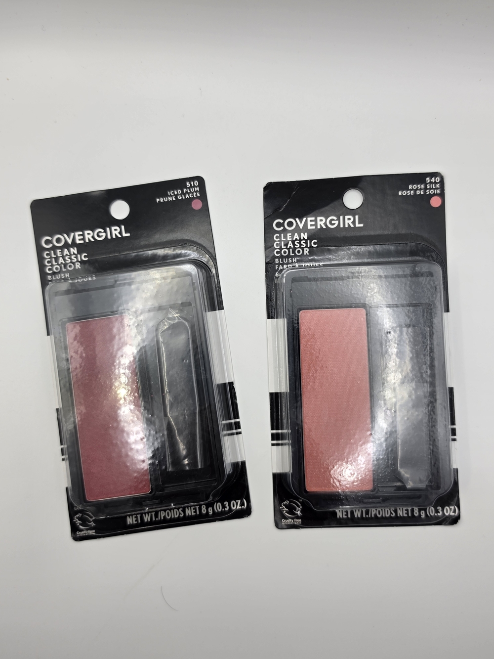 COVERGIRL Clean Classic Color Blush Duo - Iced Plum & Rose Silk (Pink Shades)